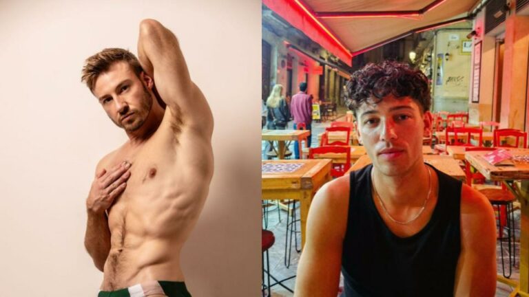 Matthew Mitcham and Gabriel Clark